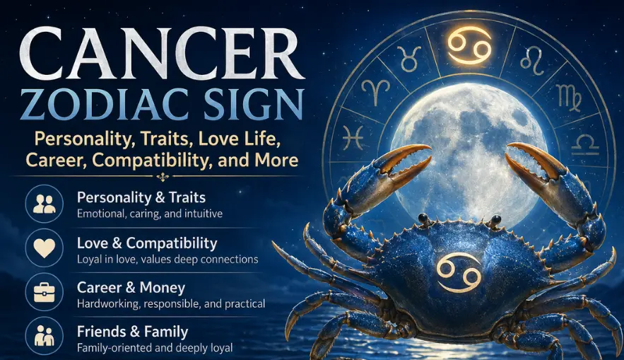 Cancer Zodiac Sign: Personality, Traits, Love Life, Career, Compatibility, and More