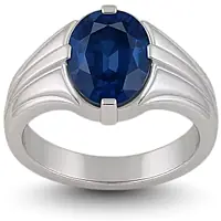 Blue Sapphire Ring for Men
