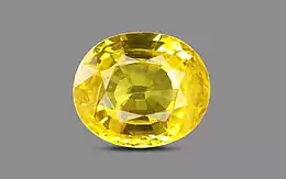Thailand Yellow Sapphire - 5.78 Carat Limited Quality BYS-6693 