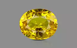Thailand Yellow Sapphire - 3.19 Carat Prime Quality BYS-6712