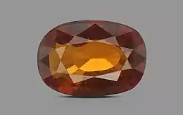 African Hessonite Garnet - 3.5 Carat Fine Quality HG-8046