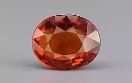 Ceylon Hessonite (Gomed) Garnet - 6.04 Carats Limited Quality HG-8277