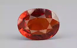 Ceylon Hessonite (Gomed) Garnet - 8.41 Carats Limited Quality HG-8291