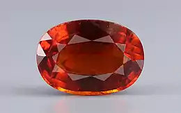 Ceylon Hessonite (Gomed) Garnet - 6.29 Carats Limited Quality HG-8304