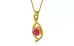 Gold Ruby Pendant Fine Quality (P1)