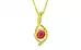 Panchdhatu Ruby Pendant Fine Quality (P1)