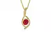 Ashtadhatu Ruby Pendant Limited Quality (P1)