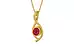 Gold Ruby Pendant Limited Quality (P1)