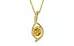 Ashtadhatu Thailand Yellow Sapphire Pendant Rare Quality (P1)