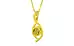 Panchdhatu Thailand Yellow Sapphire Pendant Rare Quality (P1)