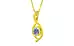 Panchdhatu Ceylon Blue Sapphire Pendant Fine Quality (P1)