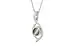 Sterling Silver Cat's Eye Pendant Fine Quality (P1)
