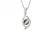 Sterling Silver Cat's Eye Pendant Fine Quality (P1)