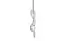 Sterling Silver Ceylon White Sapphire Pendant Fine Quality (P1)