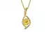 Ashtadhatu Ceylon Yellow Sapphire Pendant Limited Quality (P1)
