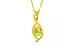 Panchdhatu Ceylon Yellow Sapphire Pendant Limited Quality (P1)