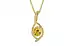 Ashtadhatu Ceylon Yellow Sapphire Pendant Rare Quality (P1)