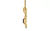 Gold Hessonite Garnet Pendant Fine Quality (P1)