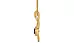 Gold Hessonite Garnet Pendant Prime Quality (P1)