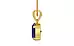 Gold Thailand Blue Sapphire Pendant Prime Quality (P10)
