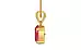 Gold Ruby Pendant Fine Quality (P10)