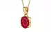 Ashtadhatu Ruby Pendant Limited Quality (P10)