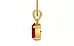 Gold Ruby Pendant Limited Quality (P10)
