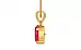 Gold Ruby Pendant Prime Quality (P10)
