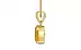 Ashtadhatu Thailand Yellow Sapphire Pendant Fine Quality (P10)