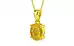 Panchdhatu Thailand Yellow Sapphire Pendant Fine Quality (P10)