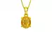 Panchdhatu Thailand Yellow Sapphire Pendant Fine Quality (P10)