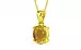 Panchdhatu Thailand Yellow Sapphire Pendant Prime Quality (P10)