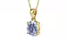 Ashtadhatu Ceylon Blue Sapphire Pendant Fine Quality (P10)