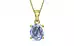 Ashtadhatu Ceylon Blue Sapphire Pendant Fine Quality (P10)