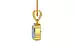 Gold Ceylon Blue Sapphire Pendant Fine Quality (P10)