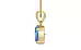 Ashtadhatu Ceylon Blue Sapphire Pendant Prime Quality (P10)