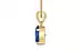 Ashtadhatu Ceylon Blue Sapphire Pendant Rare Quality (P10)
