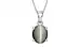 Sterling Silver Cat's Eye Pendant Fine Quality (P10)