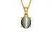 Gold Cat's Eye Pendant Fine Quality (P10)