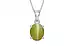 Sterling Silver Cat's Eye Pendant Limited Quality (P10)