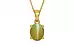 Gold Cat's Eye Pendant Limited Quality (P10)