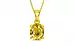 Panchdhatu Ceylon Yellow Sapphire Pendant Rare Quality (P10)