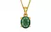 Gold Emerald Pendant Fine Quality (P10)