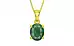 Panchdhatu Emerald Pendant Fine Quality (P10)