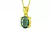 Panchdhatu Emerald Pendant Fine Quality (P10)