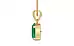 Ashtadhatu Emerald Pendant Limited Quality (P10)