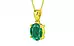 Panchdhatu Emerald Pendant Rare Quality (P10)