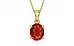 Ashtadhatu Hessonite Garnet Pendant Limited Quality (P10)