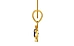 Gold Thailand Blue Sapphire Pendant Prime Quality (P11)