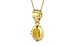 Ashtadhatu Thailand Yellow Sapphire Pendant Fine Quality (P11)